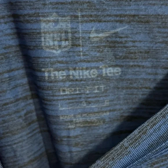 Nike Heathered Blue Tee - Picture 2 of 2